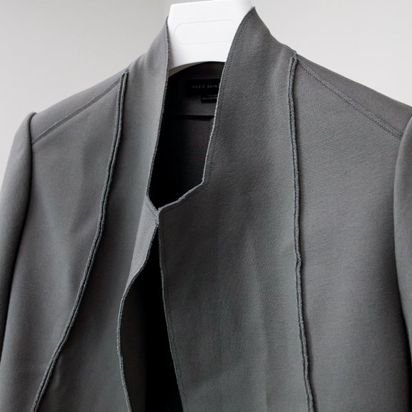 Marie Saint Pierre Saw Seam Scuba Blazer - Picture 5 of 10